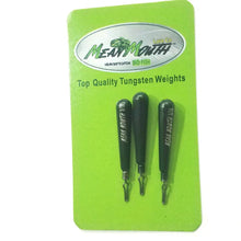 Load image into Gallery viewer, Mean Mouth | Skinny Cinch On Drop Shot Tungsten Weights