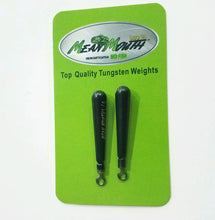 Load image into Gallery viewer, Mean Mouth | Loop Eye Skinny Tungsten Drop Shot Weights